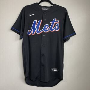 NWOT Nike New York Mets MLB Men’s Small Black Jersey Blank